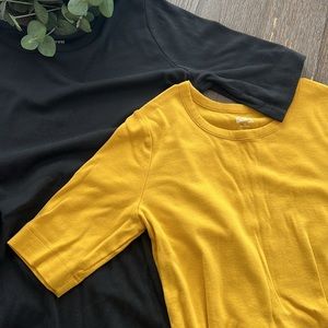 Duluth Trading extended sleeve elbow T’shirts. 100% Cotton. NWOT pair.